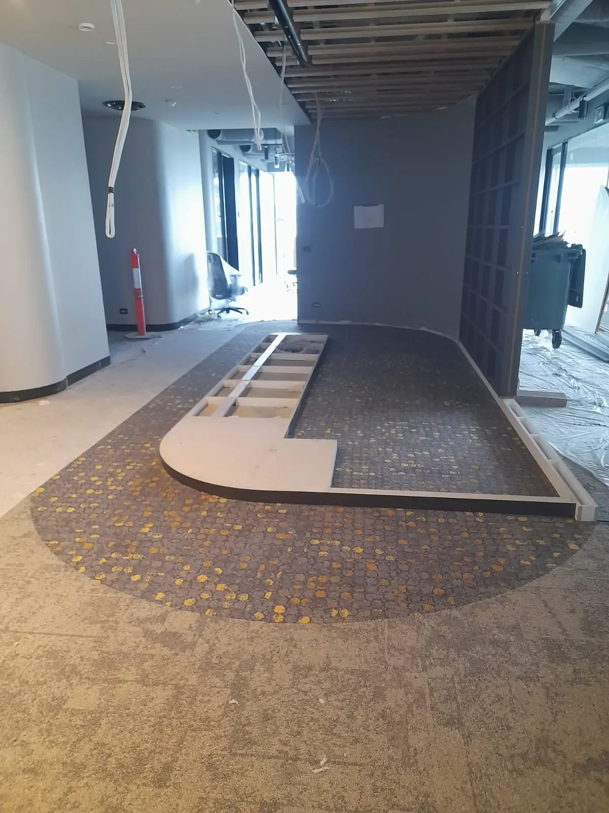 85 Spring Street: Carpet tile, view 2