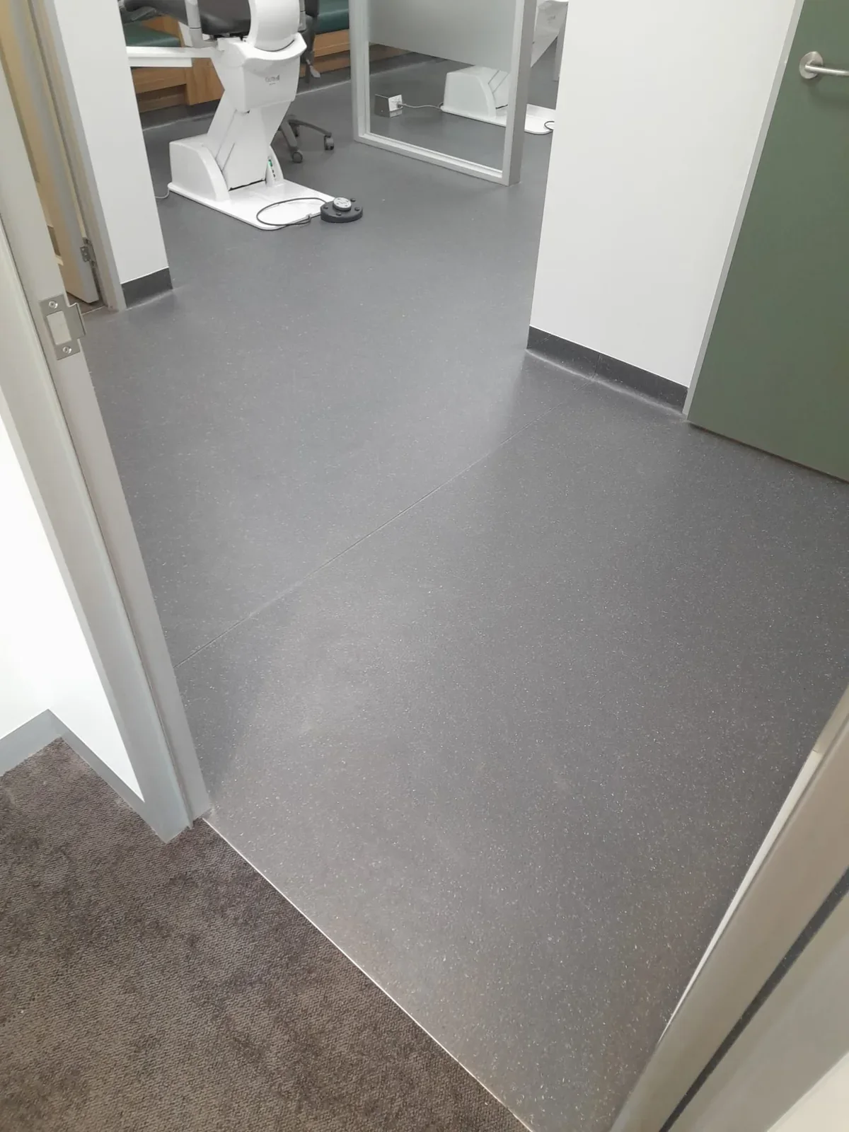 Australian Smile Clinic, Hawthorn, VIC: laid commercial floor