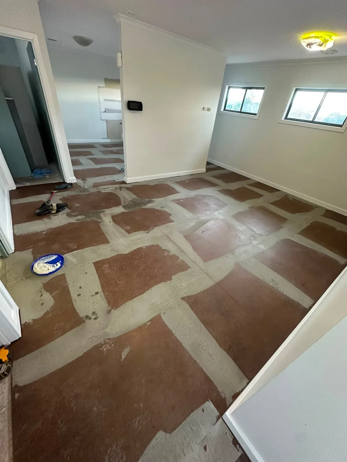 Croydon World of Learning: Luxury vinyl tile (LVT), view 2