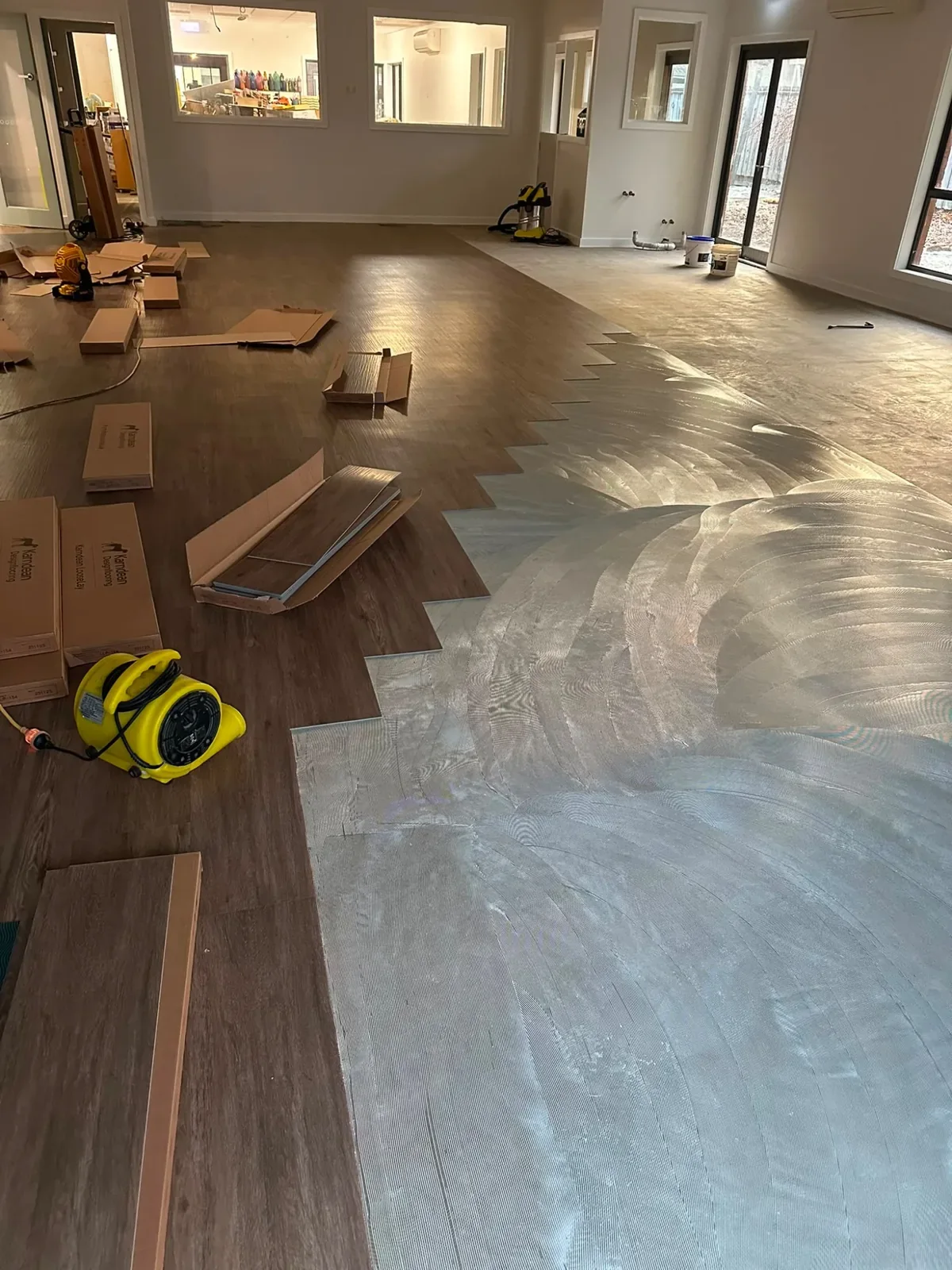 Croydon World of Learning: Luxury vinyl tile (LVT), view 6