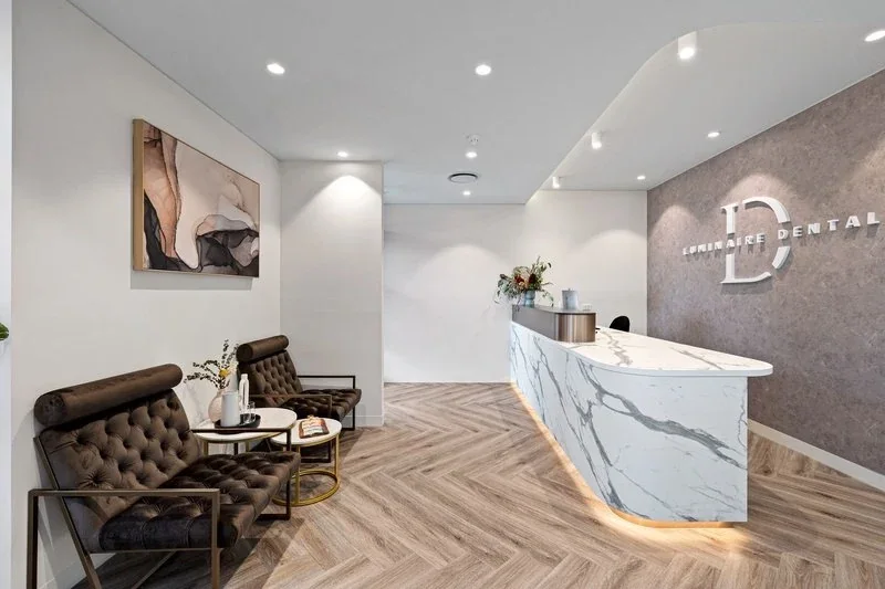 Luminaire Dental, Spotswood, VIC: laid commercial floor
