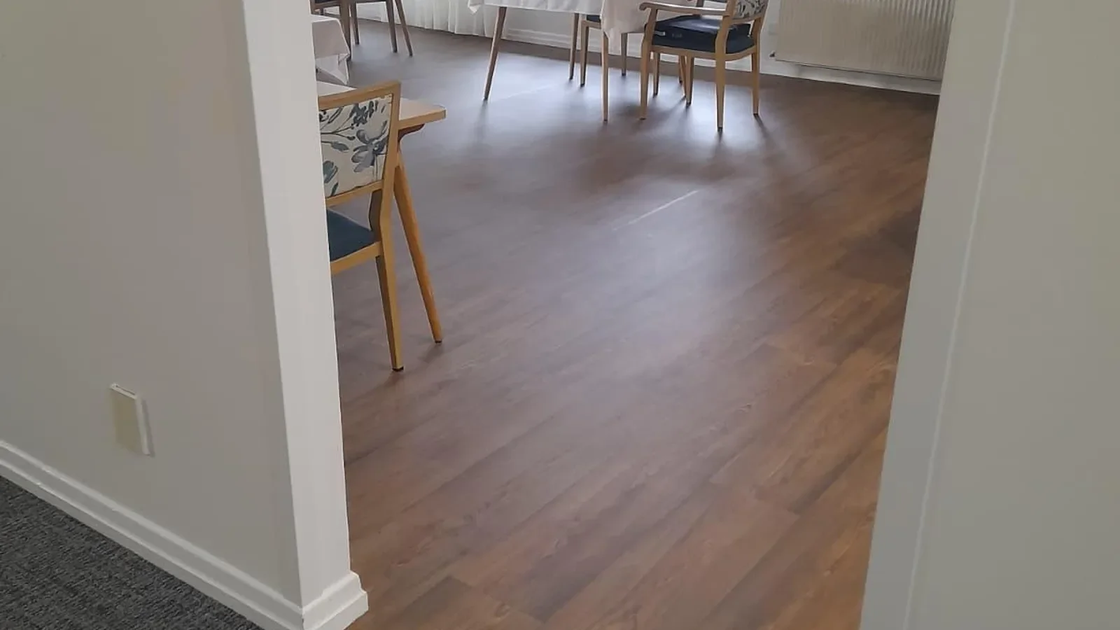 Mayflower, Brighton, VIC: laid commercial floor