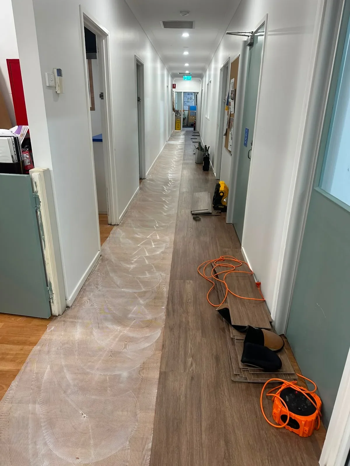 Nurture One Reeve Street Children's Centre: Luxury vinyl plank (LVP), view 4