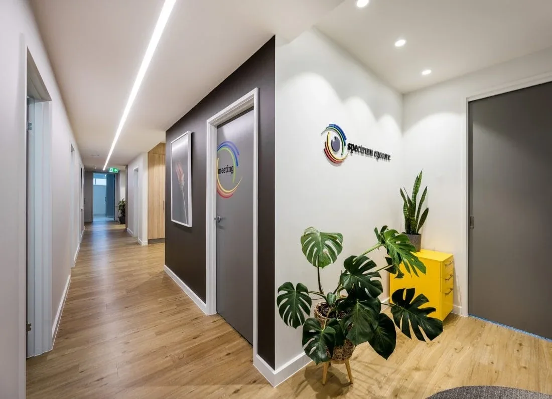 Spectrum Eyecare: Luxury vinyl plank (LVP), view 2