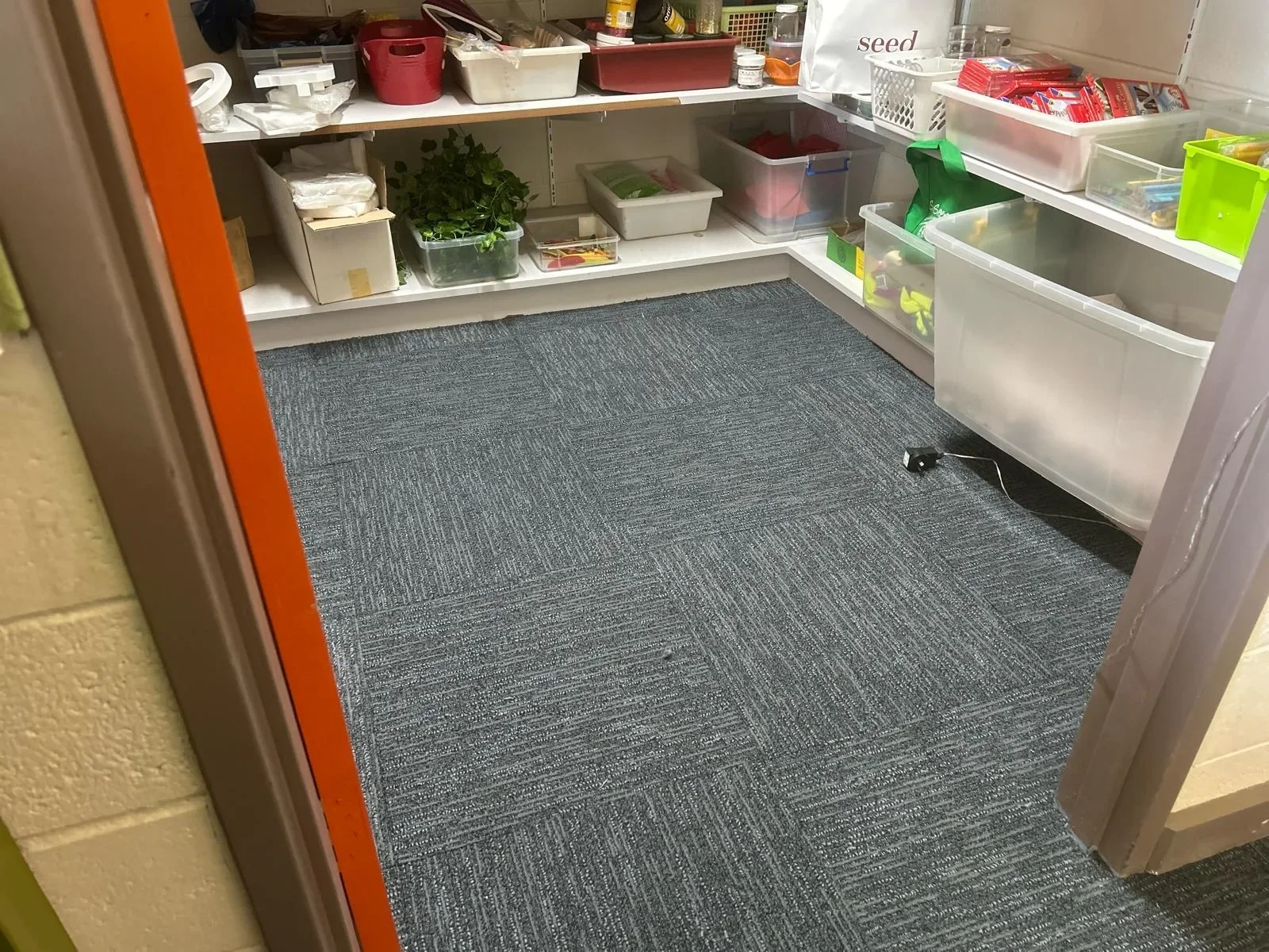 St Dominic's Primary School: Carpet tile, view 3
