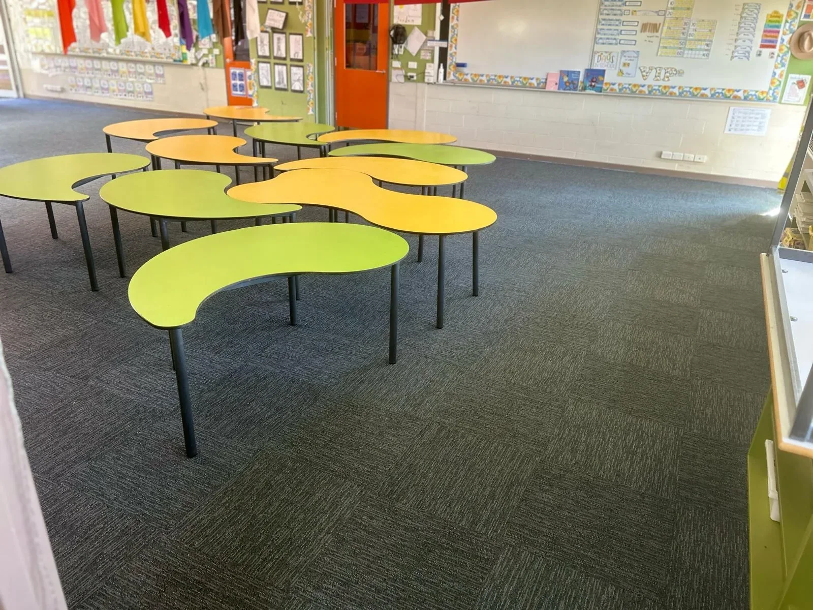 St Dominic's Primary School: Carpet tile, view 4