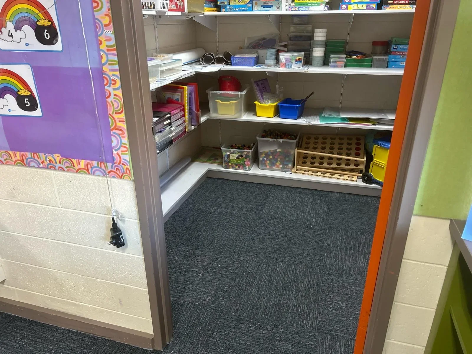 St Dominic's Primary School: Carpet tile, view 6