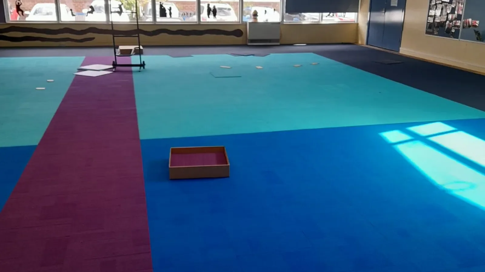 Templestowe Valley Primary School, Templestowe, VIC: laid commercial floor