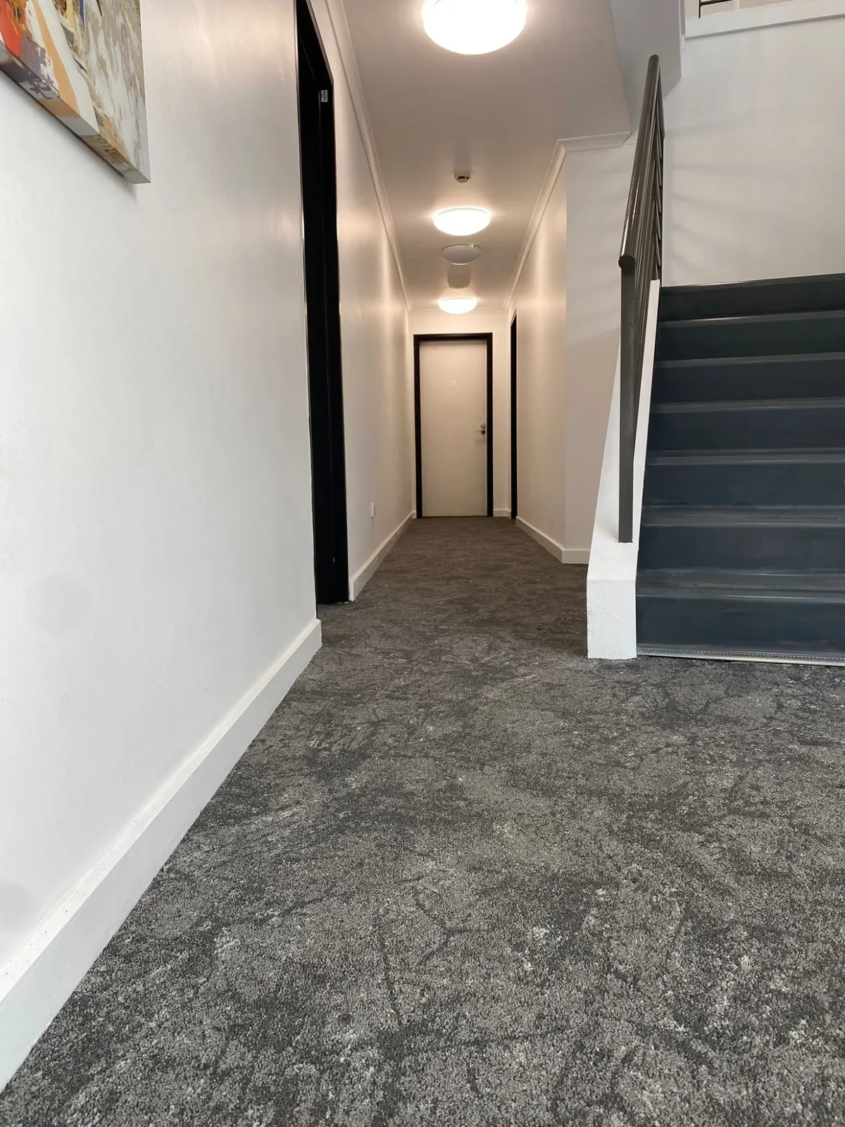 75–77 Tram Road: Carpet tile, view 4